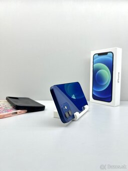 iPhone 12 BLUE NOVÁ BATÉRIA 100% TOP STAV - 3
