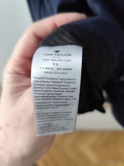 Tom Tailor tmavomodry oblek vel. 52 - 3