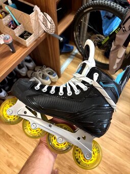 Inline hokejové korčule Bauer RSX – Veľkosť 8 (EUR 42) - 3