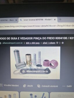 Brzdy, opravna sada brzdový třmen KNOOR BREENSE - 3