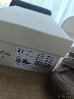 Lasocki dievčenské čižmičky,veľ.21 - 3