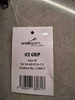 Mačky na zimnú turistiku veľM - 38-40 Nové - 3