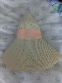 Plážové šaty,  skladací klobúk - 3