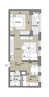 2-izb.byt s loggiou so SAMOSTATNOU KUCHYŇOU - 3