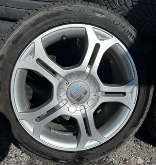 17ky 5 x 112, 8 mm letné pneu 225/45/17, VW,Audi,Škoda,Seat - 3