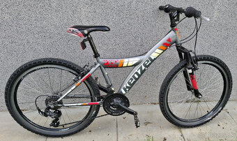 juniorský horský bicykel KENZEL WIND s 24" kolesami - 3