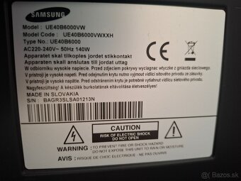 Samsung UE40B6000VW - 3