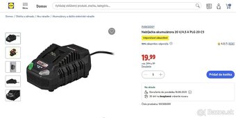 PARKSIDE PERFORMANCE®Aku uhlová brúska PPWSFA 20-Li C4 Záruk - 3