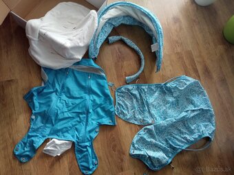 Stokke letný poťah summer kit modrý - 3