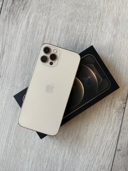 Predam iPhone 12 Pro – 256 GB ZLATÝ – s krabicou - 3