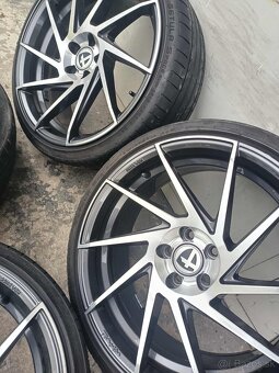 4ks alu disky orig. Tomasson 5x100 R18 - 3