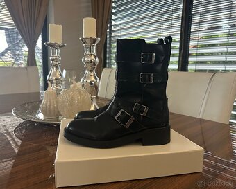 GUESS dámske, kožené čižmy - 3