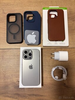Predám Apple iPhone 15 Pro 128 GB titánová prírodná - 3