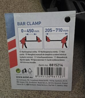 Rýchloupínacia svorka, 450mm - 3