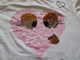 Tričko so žmurkajúcim srdiečkom - 3