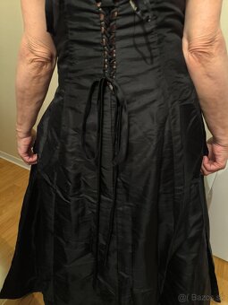čierne večerné šaty - 3