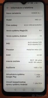 Predám HONOR X6... - 3
