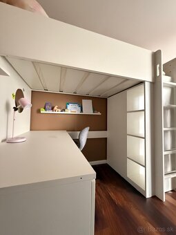 Detská vyvýšená posteľ IKEA SMÅSTAD/STUDA - 3