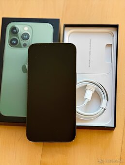 iPhone 13 Pro Alpine Green BATERIE 100% TOP - 3