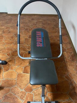 Lavičky- benchpress, brucho, steper - 3