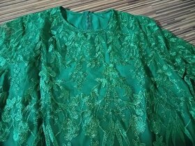 Luxusne krajové zelene šaty 50 - 3