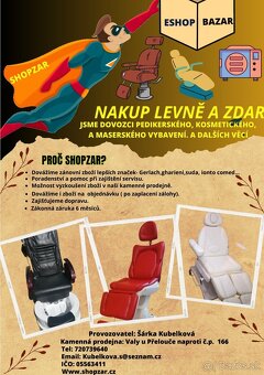 Elektrické kosmeticke/masážní lehátko AKCE - 3