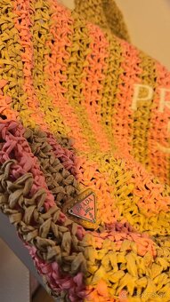 Prada kabelka velka letná raffia - 3