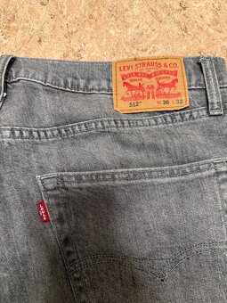Rifle Levis 512 velkost 36x32 - 3