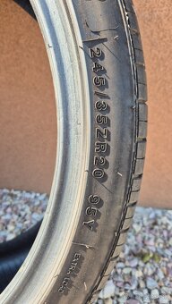 Predam zanovne letne pneumatiky 245/35 r20 - 3