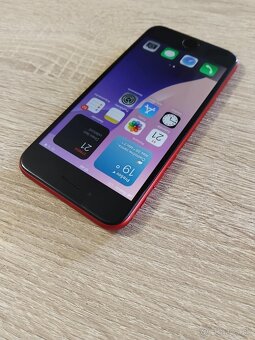 Apple iPhone SE 2020 Product Red 64GB Nová batéria TOP stav - 3