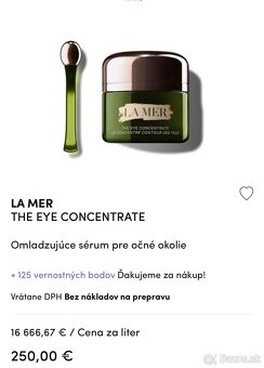 LA MER eye concentrate ZABALENY - 3