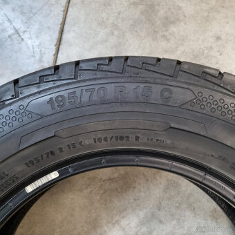 Dodávkové pneu 195/70 R15C CONTINENTAL DOT2218 - 3