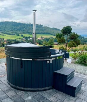 jacuzzi virivka drevená kada - 3