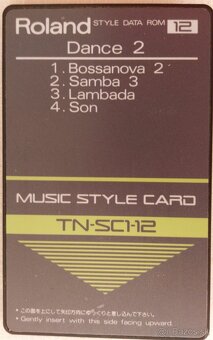Roland E-70, a 4 karty TNSC - 3