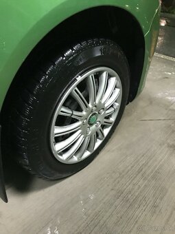 4ks sada kolesa + zimne pneu + puklice 14" Skoda, VW, Seat - 3