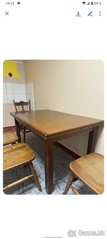 Jedálenský  stôl a stoličky - 3