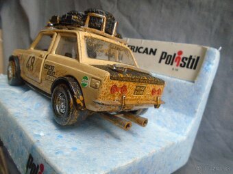 Stará Hračka Polistil Fiat 128 Rally - 3