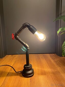 Industriálna stolná lampa - 3