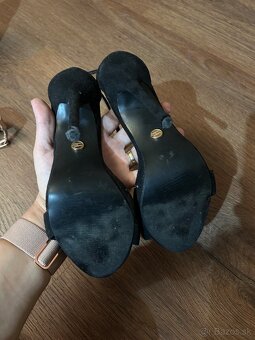 Čierne sandále - 3