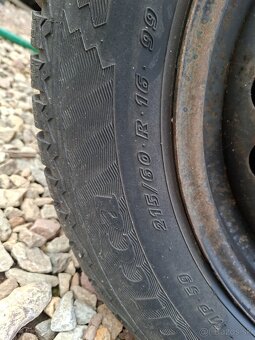 Zimné pneu+disky  r.16 - 3