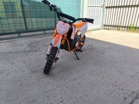 Akumulátorová motorka VIPER 1000W  oranžová - 3