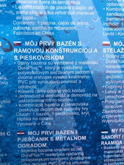 Bestway rámový bazén s pieskoviskom - 3