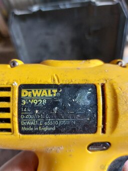 Aku vrtačka dewalt - 3
