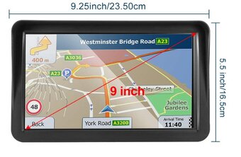 GPS 9",TIR 2025,256MB+16GB,WIN CE 6.0,IGO PRIMO,CLONA,SK - 3