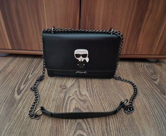 kabelka Karl Lagerfeld čierna - 3