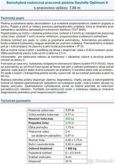 Pracovná plošina Haulotte Compact 8 - 3