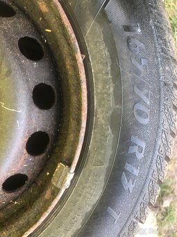 Zimne pneu na diskoch 165/70 R13 - 3