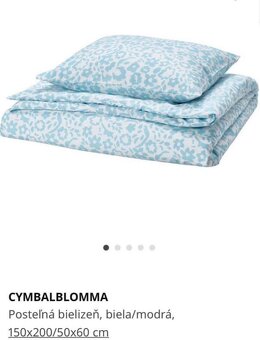 IKEA-Prehoz na postel-modra - 3