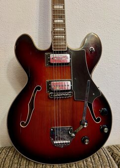 Welson elektrická gitara štýl ES-335 - 3