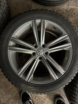 Originál VW 5x112 r18 245/45 Tiguan r-line - 3